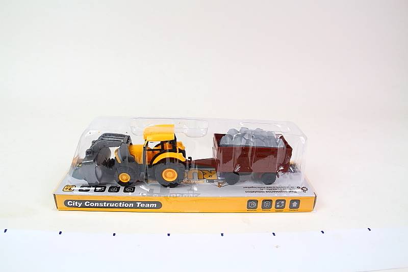 TRAKTOR Z PRZYCZEPĄ 90201