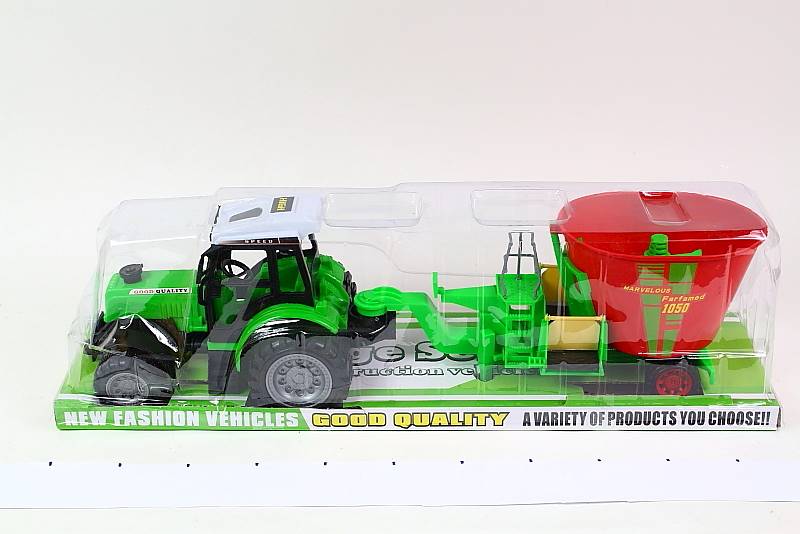 TRAKTOR Z MASZYNĄ ROLNICZĄ 17402