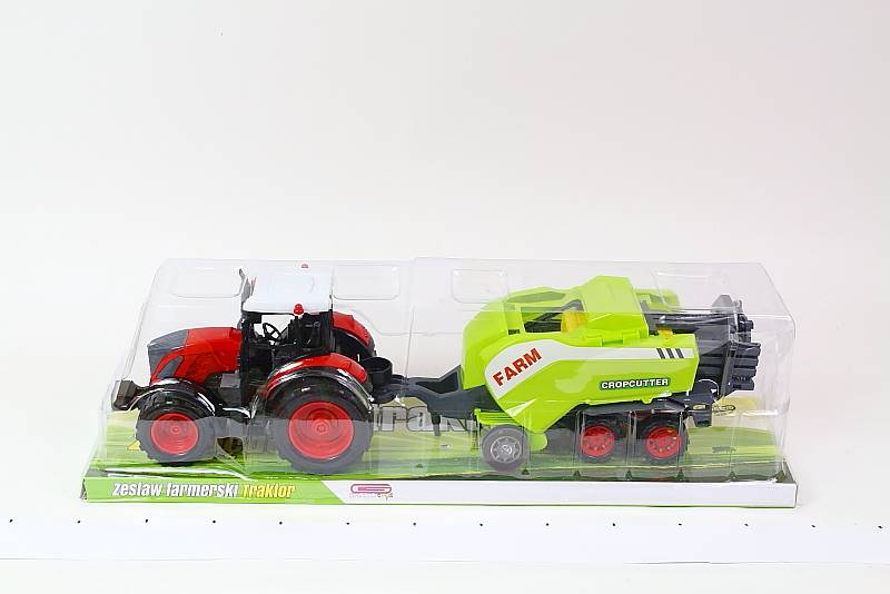 TRAKTOR Z MASZYNĄ ROLNICZĄ 64053