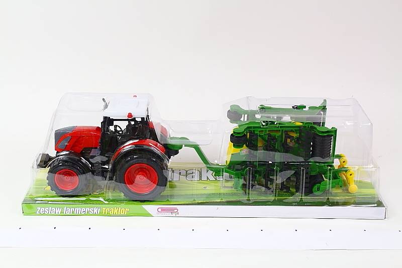 TRAKTOR Z MASZYNĄ ROLNICZĄ 63926