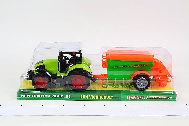 TRAKTOR Z MASZYNA ROLNICZĄ 17990
