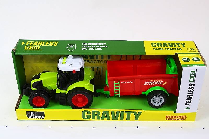 TRAKTOR Z PRZYCZEPĄ 18249 ŚW.DŹW.