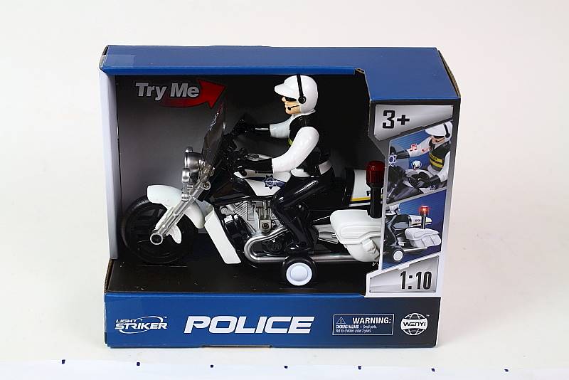 MOTOR POLICYJNY ZE ŚW. I DŹWIĘKIEM 92861