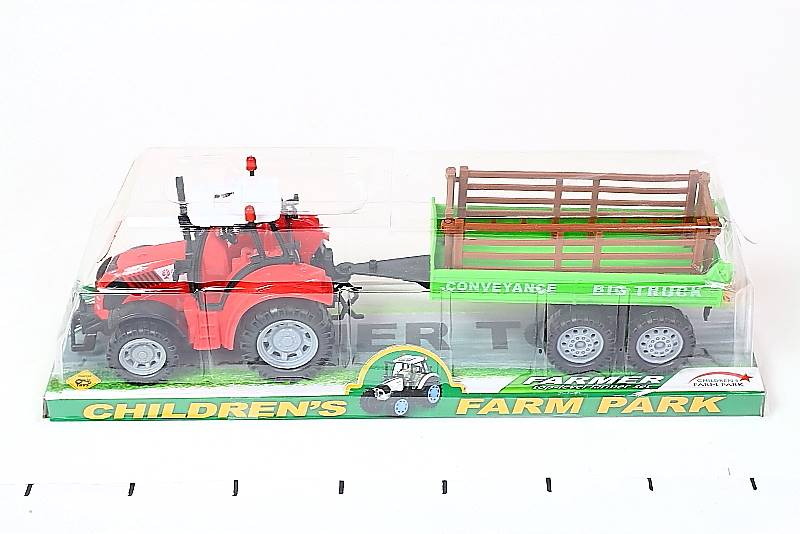 TRAKTOR Z PRZYCZEPĄ 32720