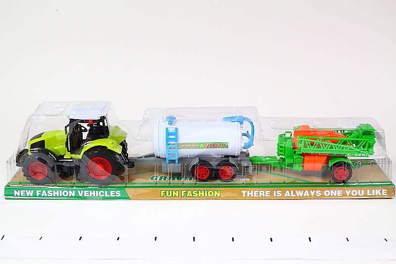 TRAKTOR Z MASZYNAMI 48936