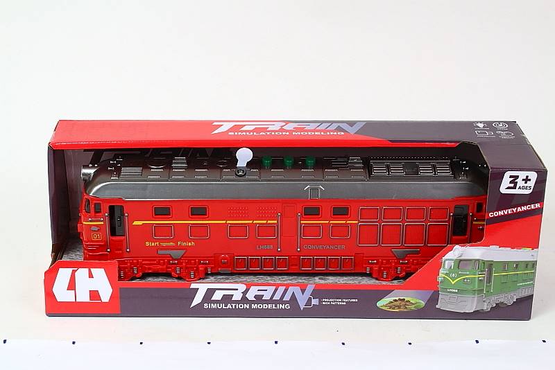 POJAZD LOKOMOTYWA Z POJEKTOREM ŚW. DŹW. 94513