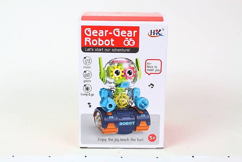 ROBOT Z MUZYKĄ I ŚWIATŁEM 94520