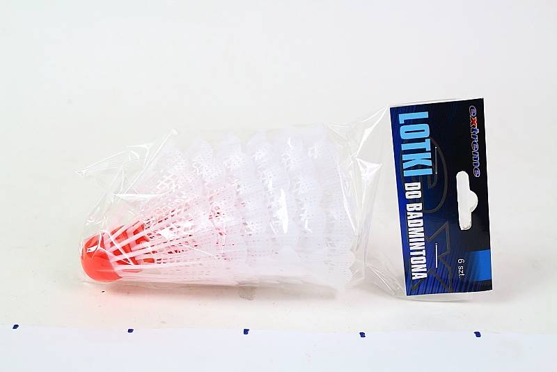 LOTKI DO BADMINTONA PLAST. KPL6SZT. 14424