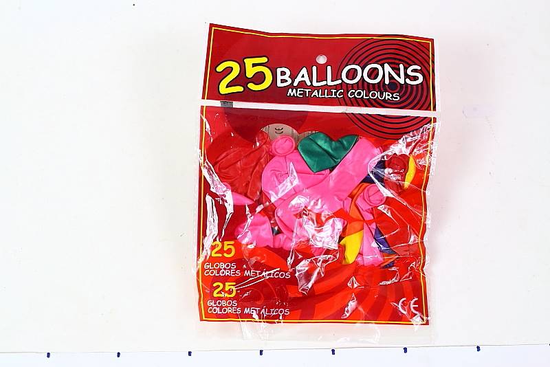 BALONY MATALIC 25SZT. 22837   SWE