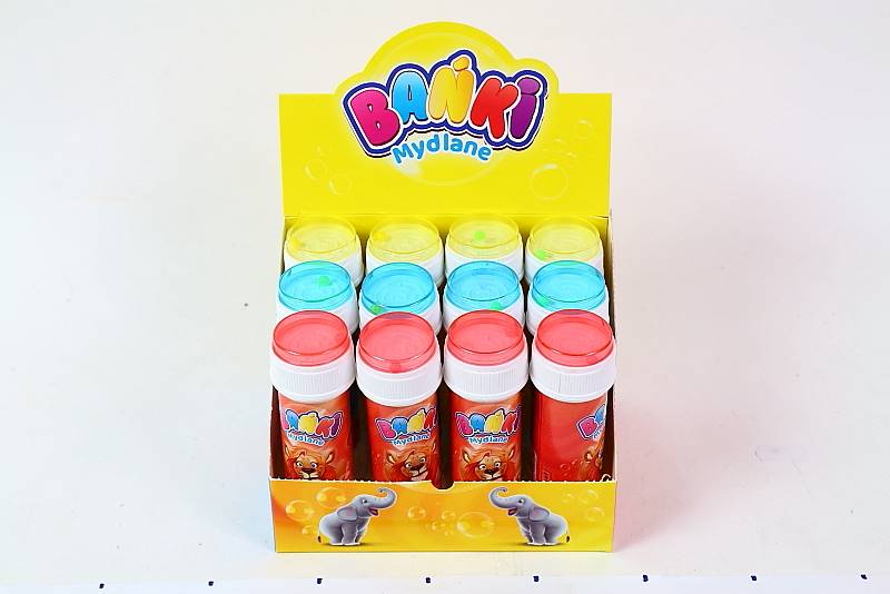 BAŃKI MYDLANE 60ml 08700 MIX /12/