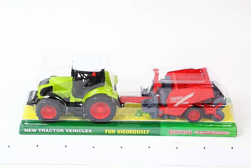 TRAKTOR Z MASZYNĄ ROLN. 17624