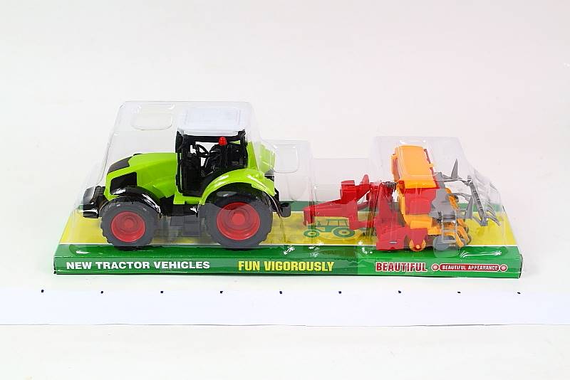 TRAKTOR Z MASZYNĄ ROLNICZĄ 10496