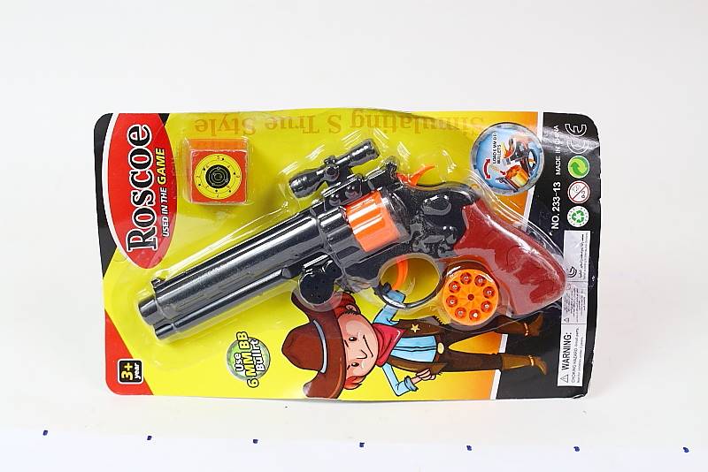 PISTOLET NA SPŁONKĘ I KULKI 69089