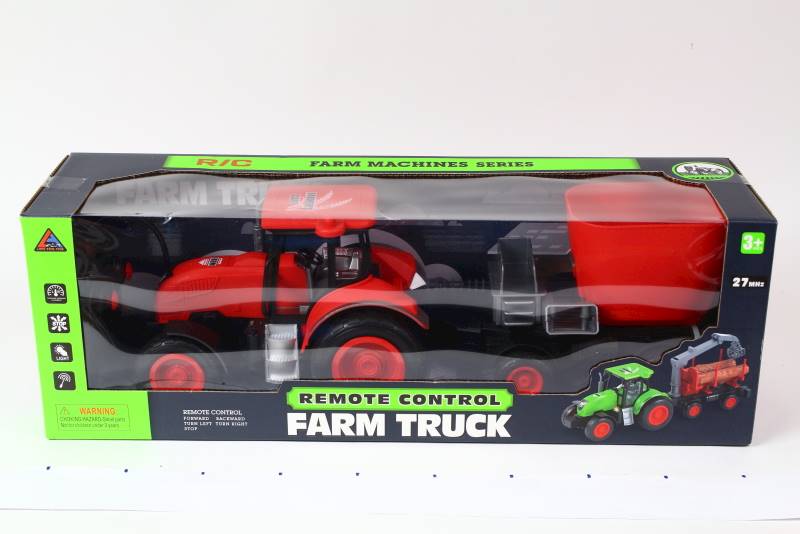 TRAKTOR ZE ŚWIATŁEM Z MASZYNA Z PILOTEM 11159