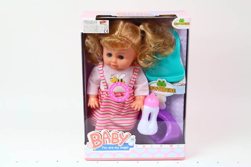 LALKA BOBAS 15" Z AKCES. I DŹW. 65567