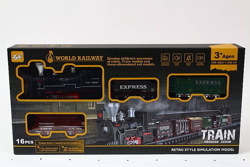 KOLEJKA POCIĄG NA BAT. 15812