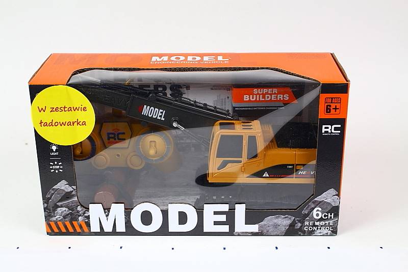 MASZYNA BUDOWLANA DŹWIG STER PIL. Z ŁAD. 12859