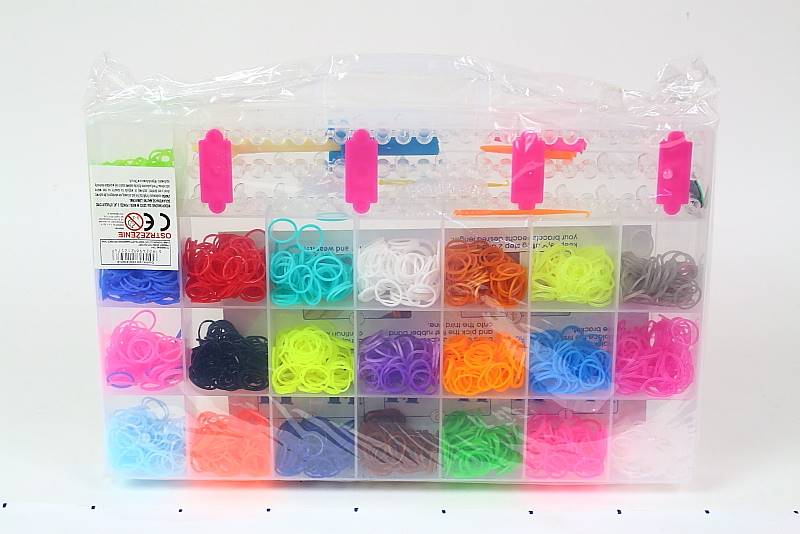 ZESTAW KREATYWNY GUMKI DO TWORZ. BIZUT. 12576