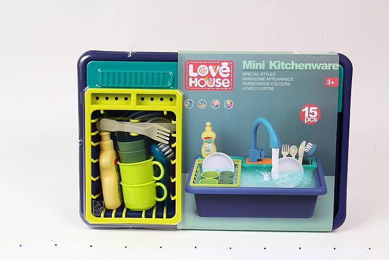 ZESTAW KUCHENNY UMYWALKA NA BAT. Z OB. WODY 10961