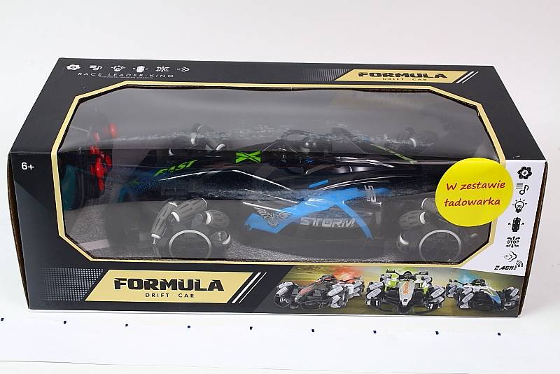 AUTO WYŚCIGÓWKA STER.PIL. JAZDA BOKIEM,DYM 12828