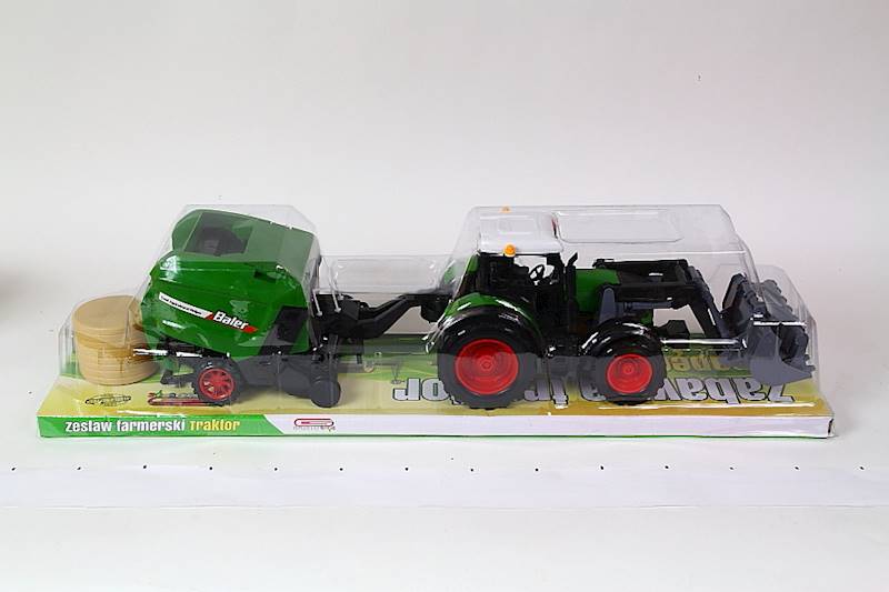 TRAKTOR Z MASZYNA ROLNICZĄ 91837