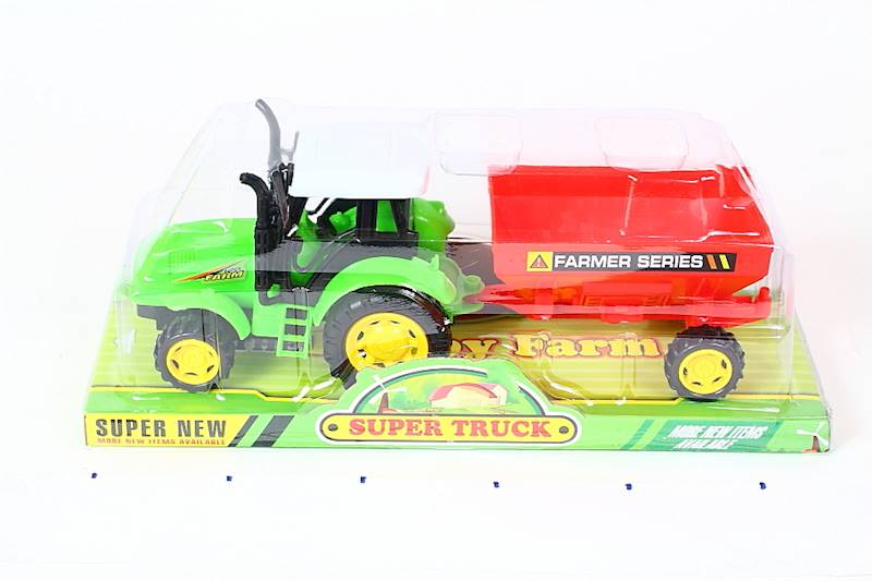 TRAKTOR Z PRZYCZEPĄ 31652