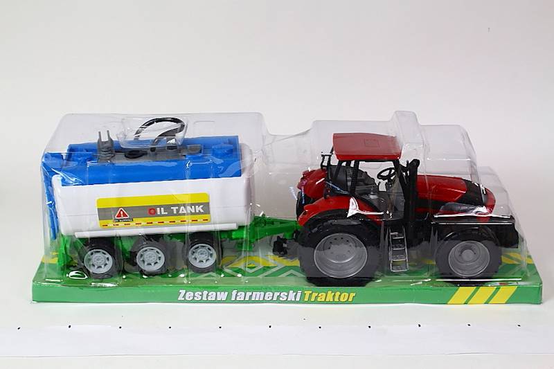 TRAKTOR Z BECZKOWOZEM 91493