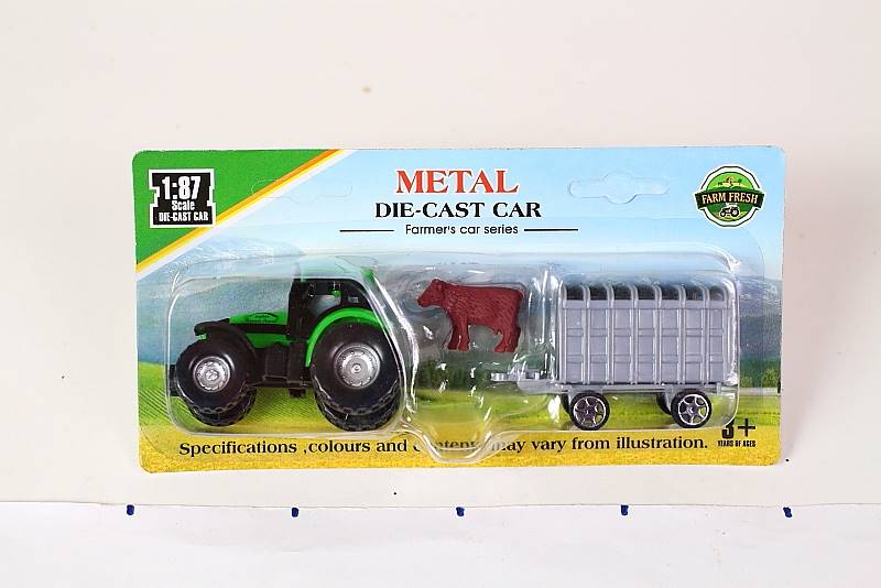 TRAKTOR Z PRZYCZEPĄ 86949