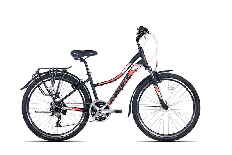 Rower Unibike Emotion EQ 26 /15/ czarno-malinowy 2020  Unibike9040111420