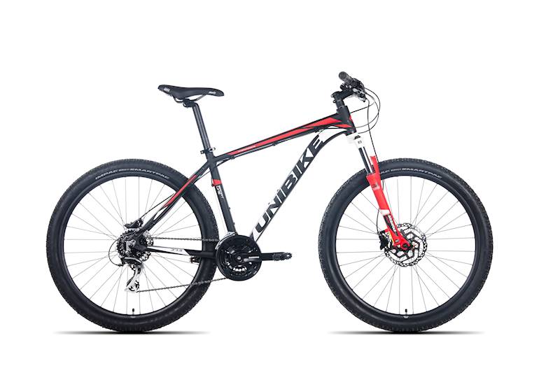 Rower Unibike Mission 27.5/16/ czarno-czerwony 2020 Unibike9040011420