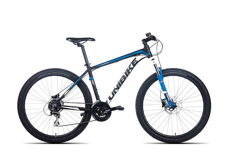 Rower Unibike Mission 27.5/18/ czarno-niebieski 2020  Unibike9040021520