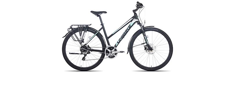 Rower Unibike Flash EQ /D-19/ czarno-turkusowy 2020 Unibike9050792620