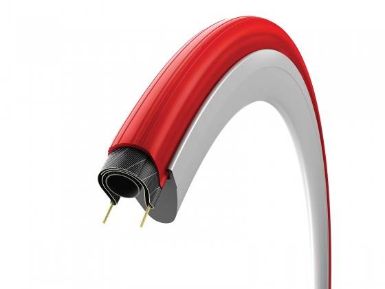 Opona Zaffiro Pro Home Trainer 700x23C czerwona zwijana