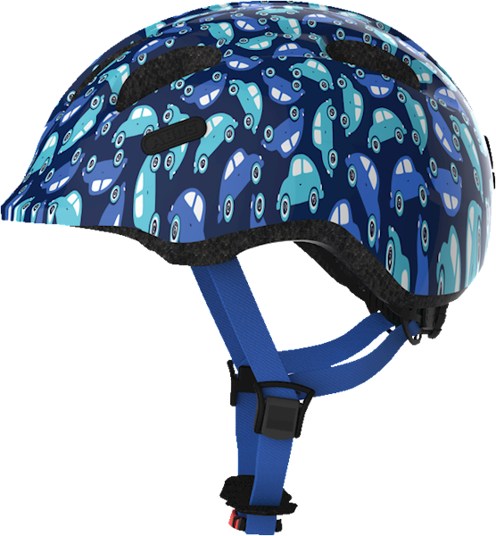 Kask rowerowy ABUS Smiley 2.0 blue car M