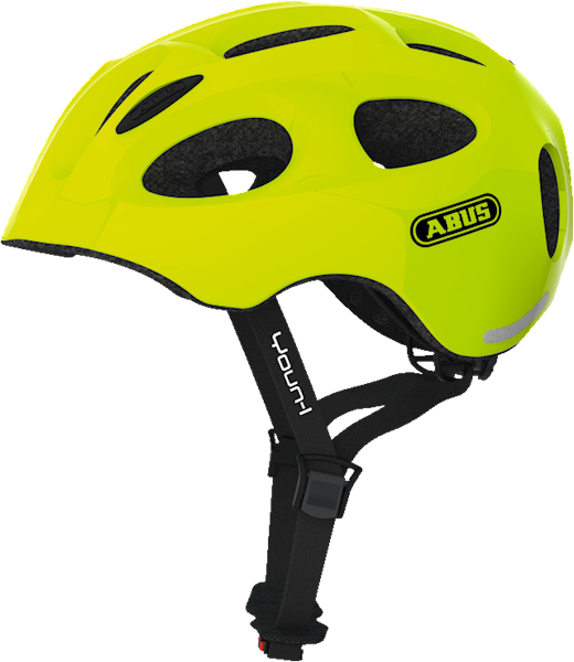 Kask rowerowy ABUS Youn - I Neon Yellow M