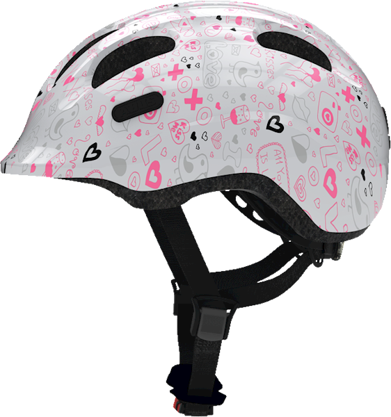 Kask rowerowy ABUS Smiley 2.1 White Crush S