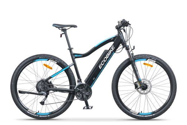Rower elektryczny EcoBike S5 z baterią 10.4 AH SMART BMS 2020 + opony Schwalbe