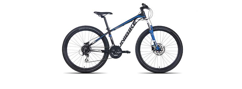 Rower Unibike Mission 26/14/czarno-niebieski 2021  Unibike9040051521
