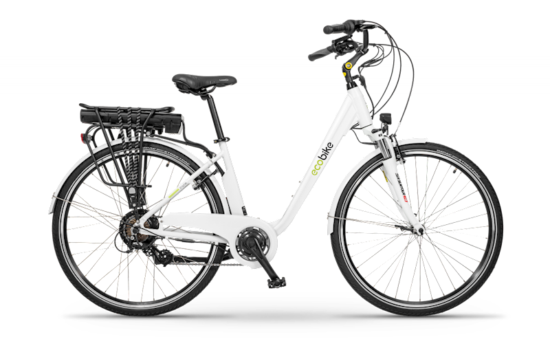Rower elektryczny EcoBike Trafik White 28"  2021 - bez baterii