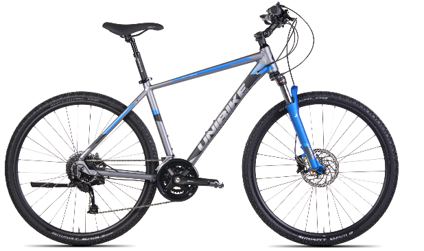 Rower Unibike Crossfire /M-21/ Grafit.-niebie.  01