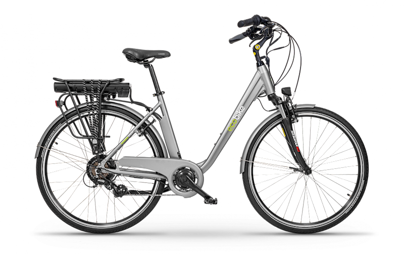 Rower elektryczny EcoBike Trafik Grey Pro 2021 - bez baterii