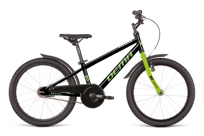 Rower Dema ROCKIE 1sp black-green 2021  Kod: B21189 