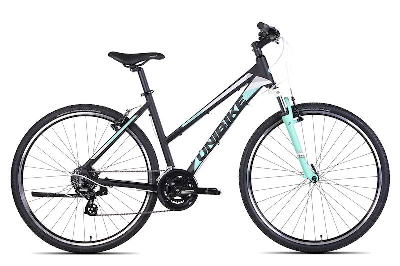Rower Unibike Prime /D-17/Czarno-turku. 2021  UNIBIKE9060102621