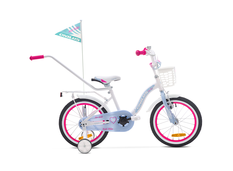 Rower Onilus Kati Girl 20" White lilak/Biało-lilio. 2021