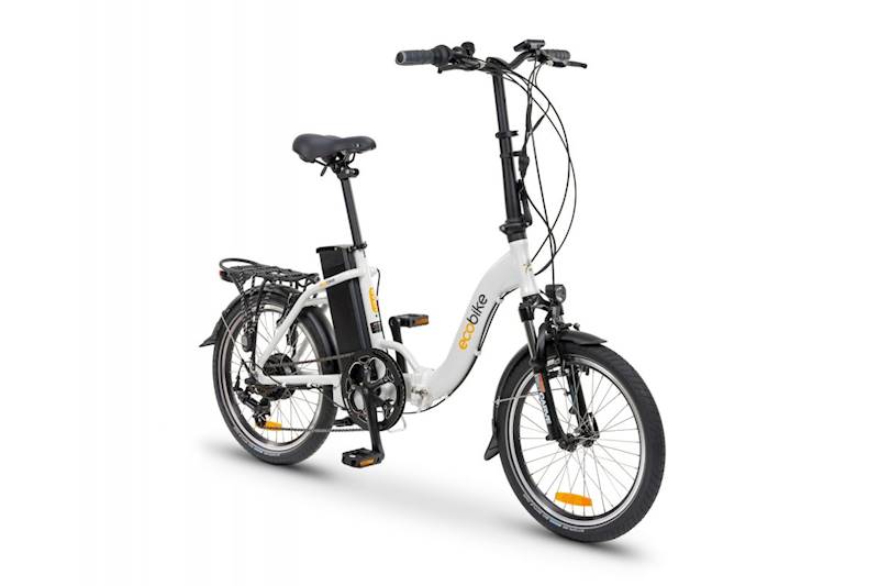 Rower elektryczny EcoBike Even White (b/baterii)