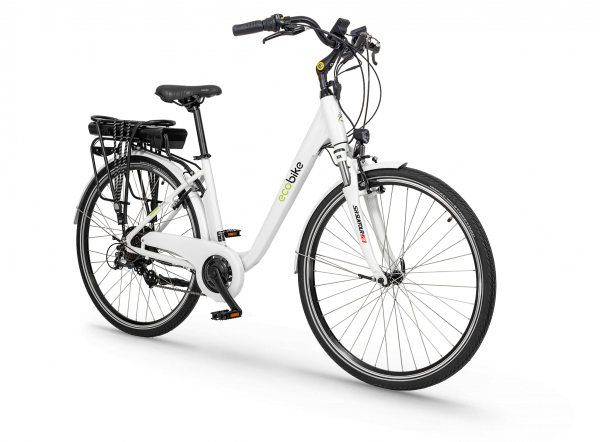 Rower elektryczny EcoBike Trafik White Pro 28"  2021  