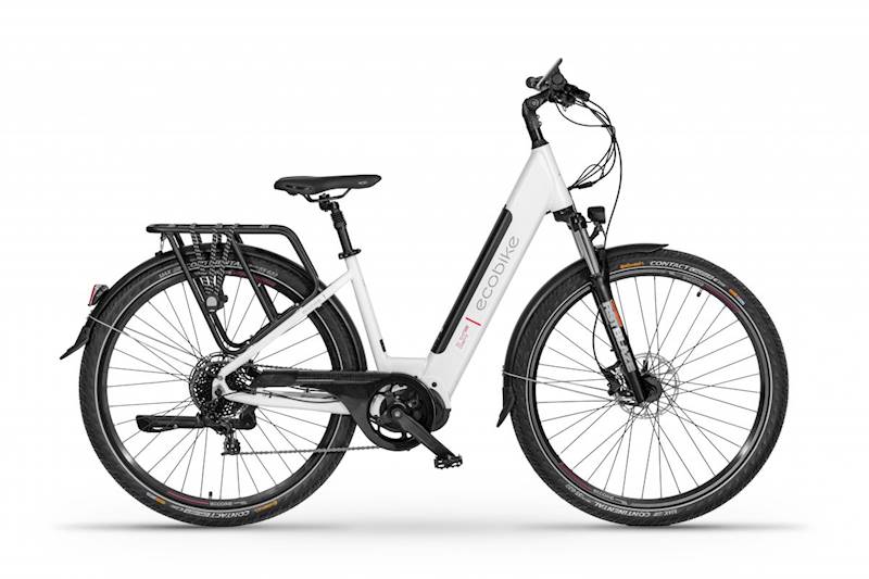 Rower elektryczny Ecobike LX300 white bez baterii   