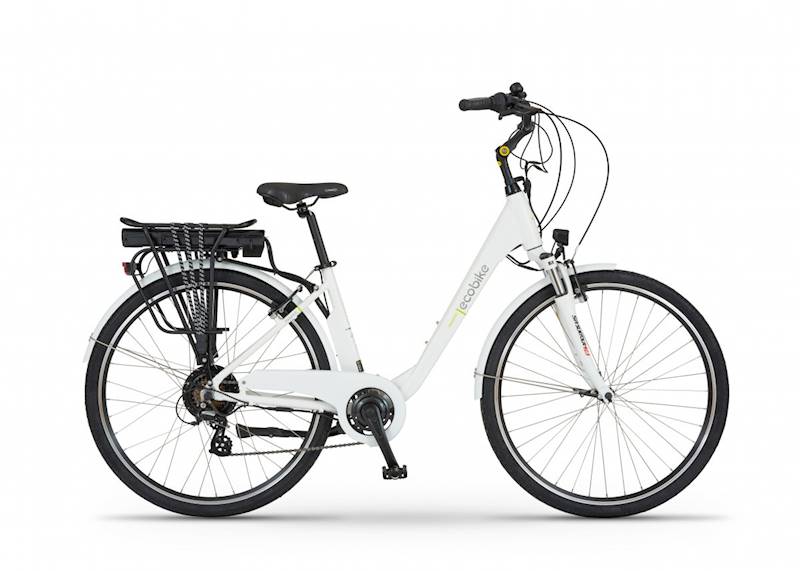 Rower elektryczny Ecobike Traffic White PRO - bez baterii 02