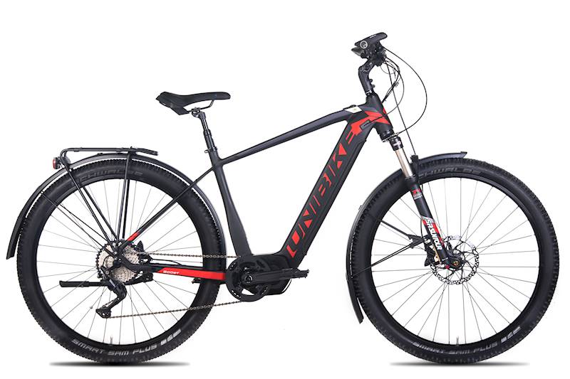 Rower Unibike Tracker/19/Czarno-czerwony  UNIBIKE9051490121   03
