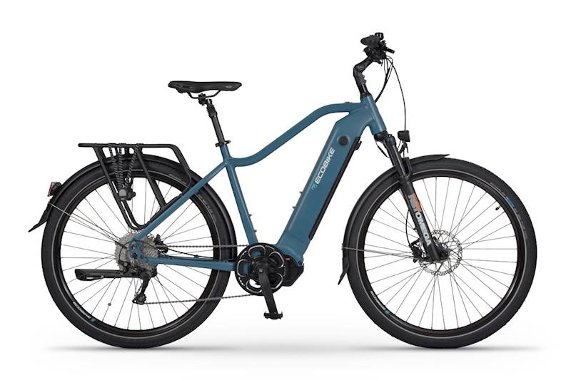 Rower elektryczny EcoBike MX500 Blue 03 bez baterii